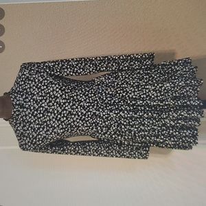 Floral long sleeved dress